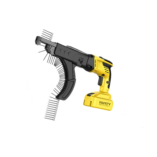 Kinty New Design Screwdriver Electric Cordless Power Switched Screwdriver Chain with Screw Gun 18V High Efficiency Power Tools