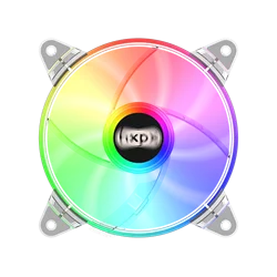 Wholesale OEM Ice Core-F-IC12 Crystal fan PC Case fan Symphony Computer Cooling Silent computer fan Molex 4PIN Fixed color LED