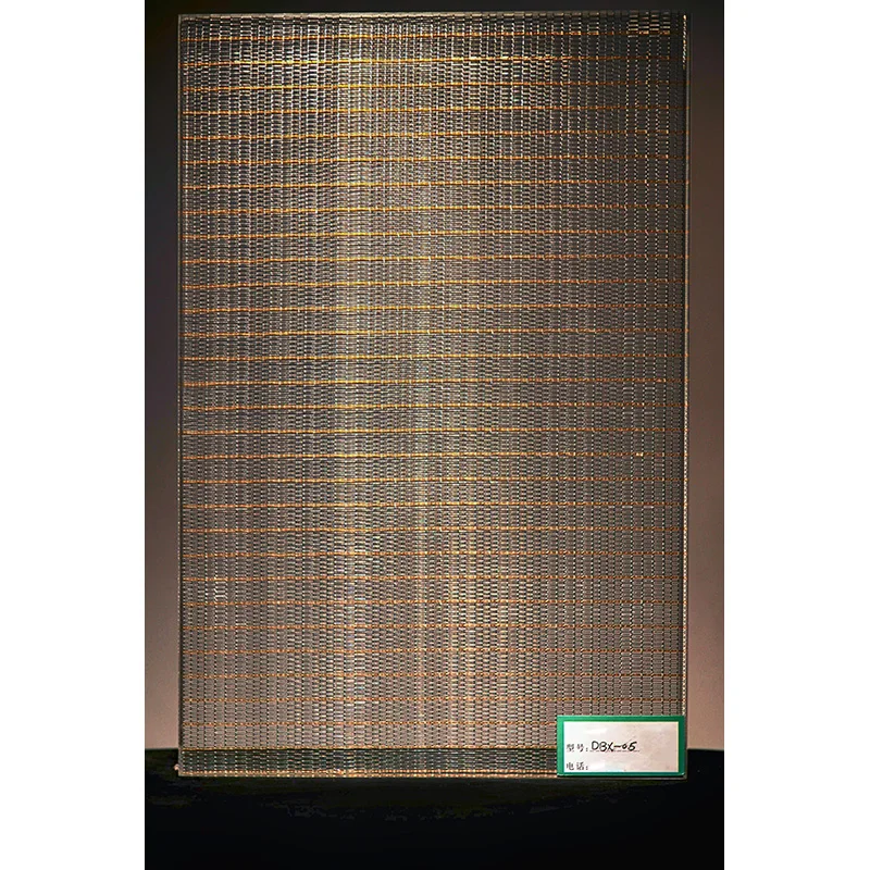 Copper Wire Mesh Laminated Glass Metal Mesh for Glass Lamination