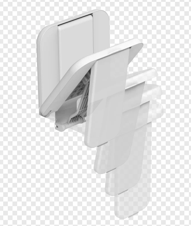 Wall mount fold up seat with stand leg suit for shower room fitting room home entrance hospital