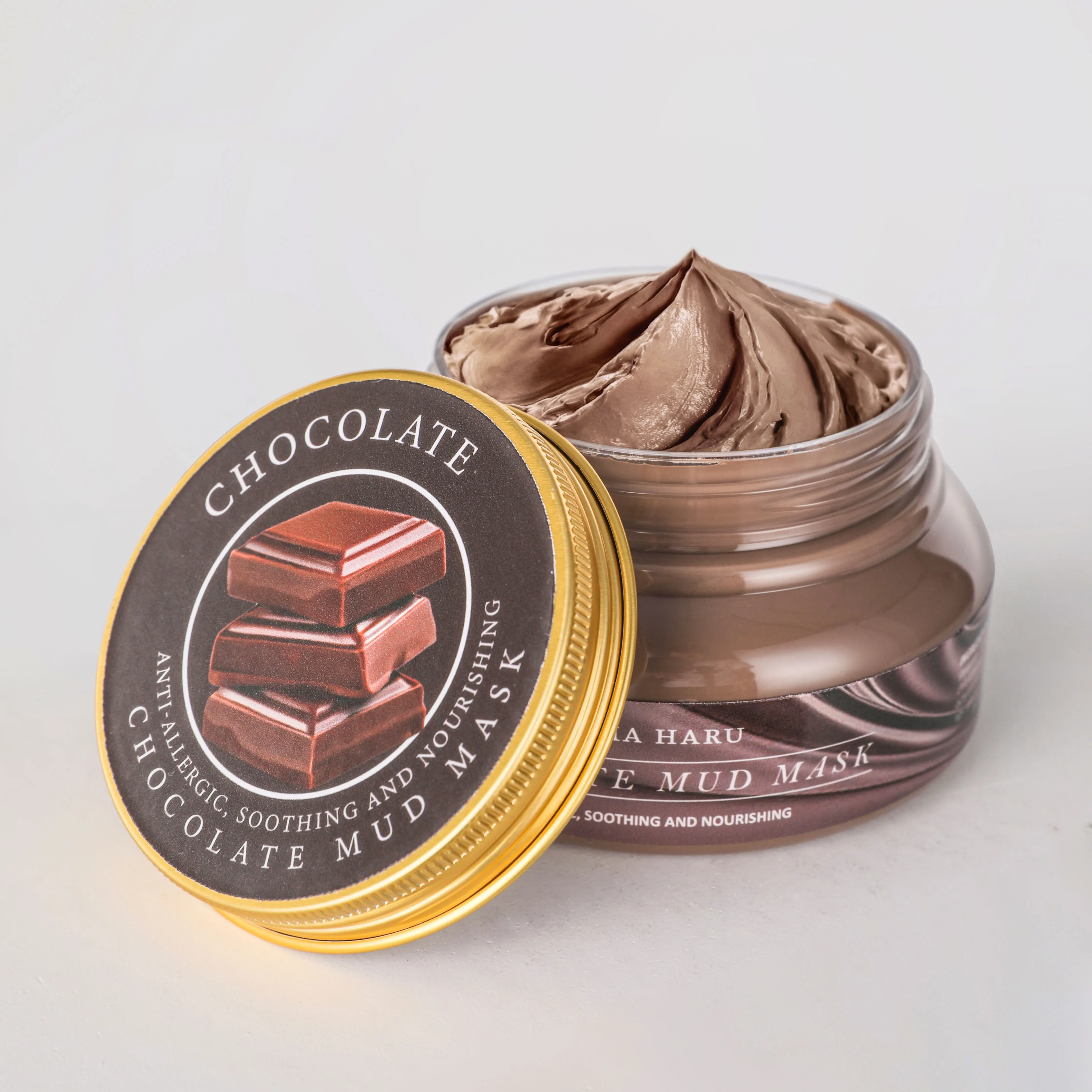 SMANA Private Label Skin Care Face Care Clay Mask Brightening Anti Acne Chocolate Clay Mask For Blackheads, Enlarged Pores And P