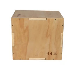 Jump MMA Plyometric 30/24/20 - 24/20/16 - 20/16/14 - 16/14/12 INCH Wooden Plyo Box