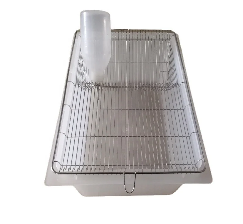 Animal Feeders Polypropylene Breeding Cages  Stainless Steel Laboratory Rat Breeding Cage