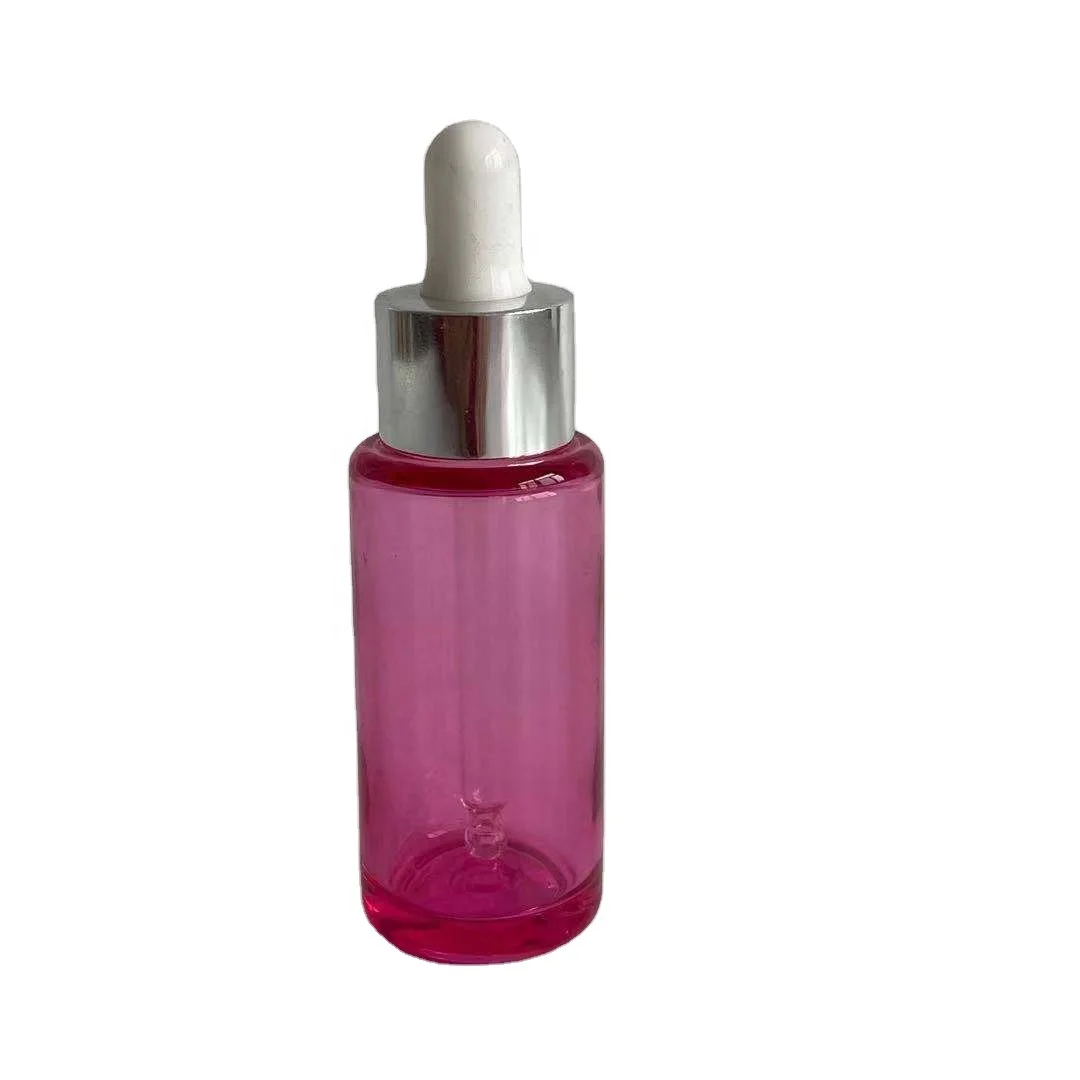 Grade Plastic Empty Cosmetic Luxury Green Cosmetic  Square Media Petg Bottle  With Cosmetic