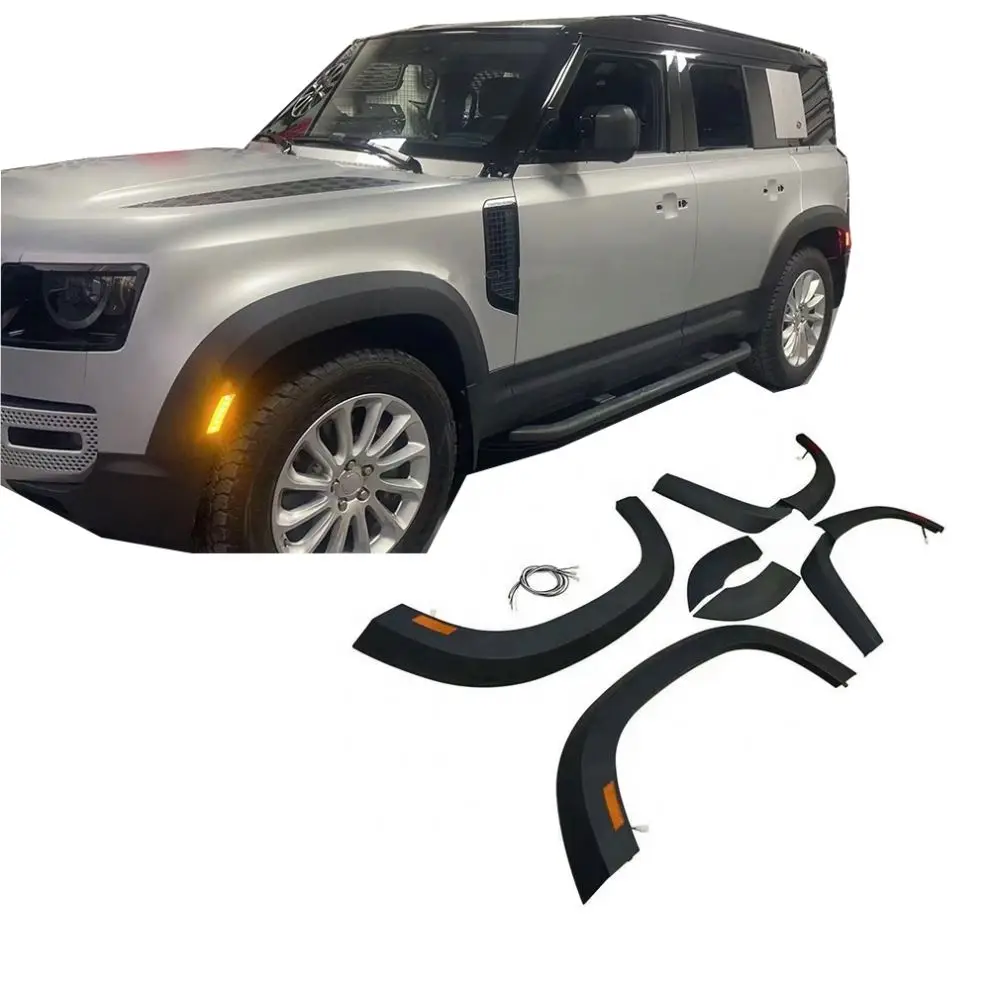 High quality Wheel trim fender with light for 2020 Land Rover Defender  110 90