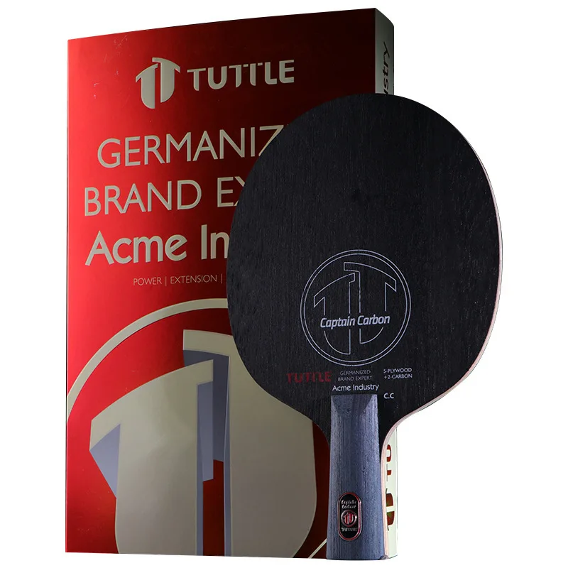 Tuttle Carbon Age ALC Custom дешевый 5-слойный кабель из чистого дерева с 2 кабелями для тренировки настольного тенниса ракетка для настольного тенниса лезвие для настольного тенниса