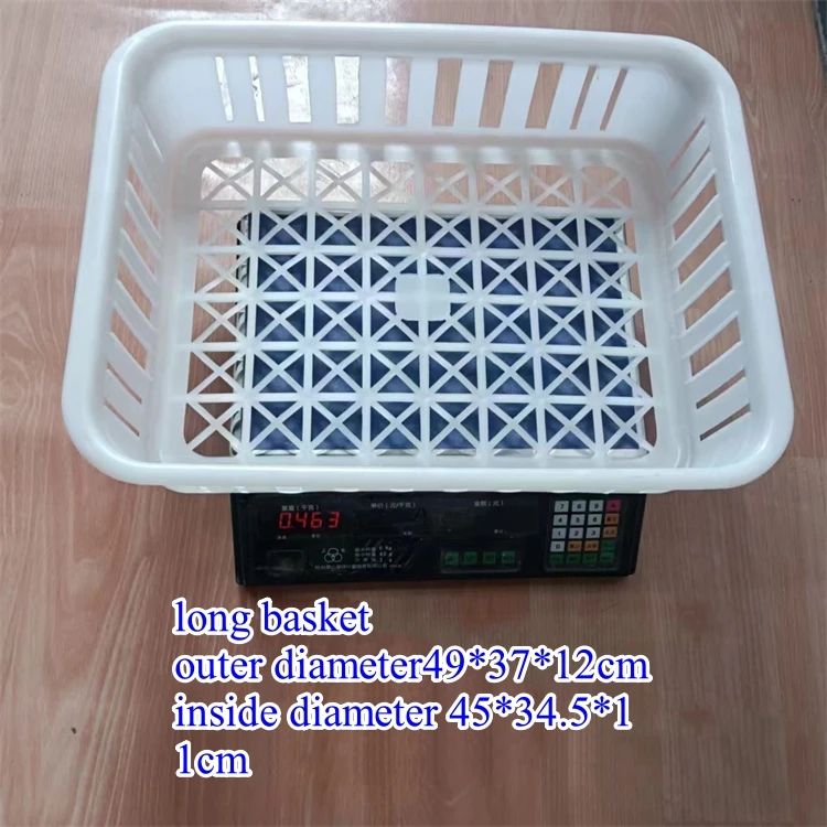 Special price Bacteria bag sterilization box Mushroom plastic tray edible fungi plastic loading compost bags basket With Handle