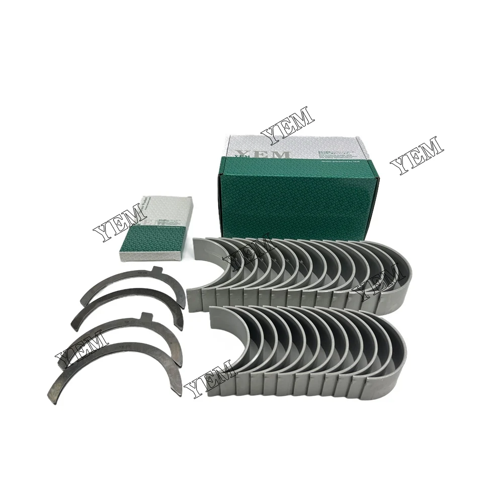 QSB6.7 Main Bearing And Connecting Rod Bearin Kit & Thrust Washer Set For Cummins Engines For Cummins Engine Bearing Set