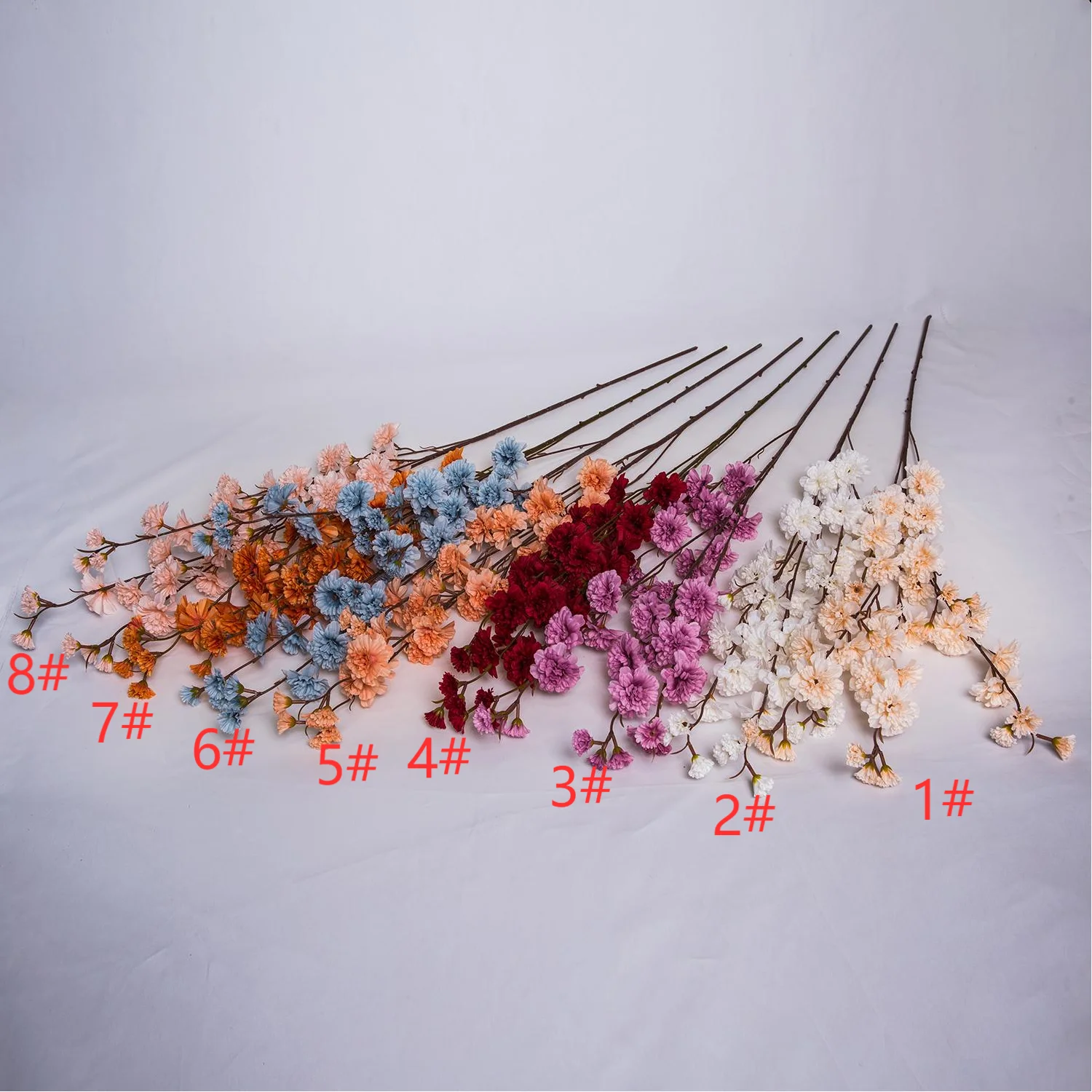 Искусственная Роза, цветок, спрей, высокая ветка, декоративная для свадьбы, вечеринки, отеля