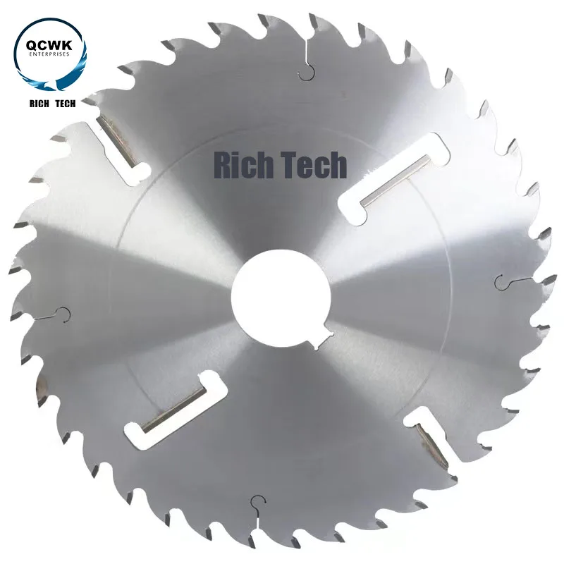 Industry  Circular Saw Blade For Cross Cutting Solid Wood 405x3.4/2.7x30x36+6T