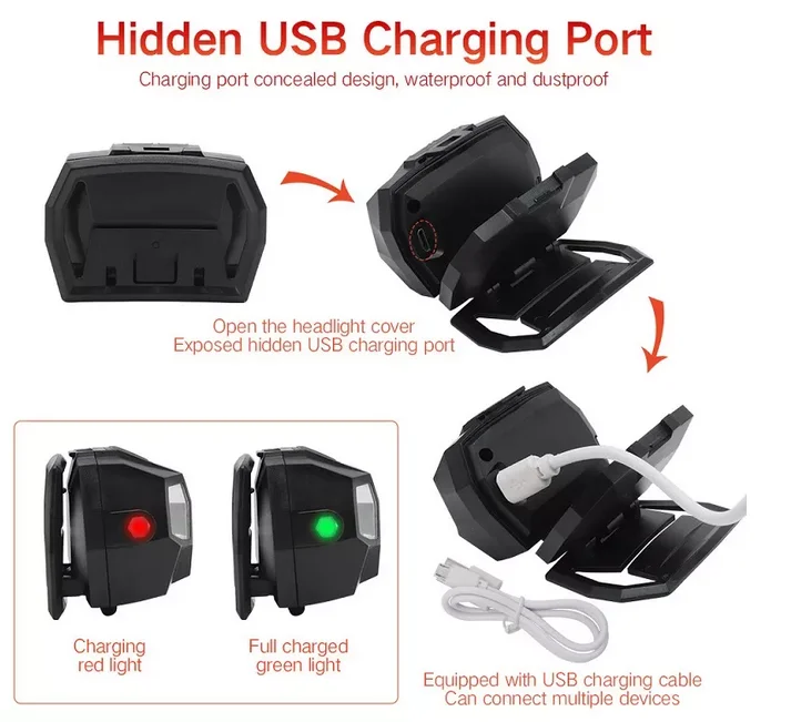 Лучшая Налобная лампа красного цвета налобный фонарь для бега кемпинга водонепроницаемые Налобные фонари 6 режимов поворотный светодиодный