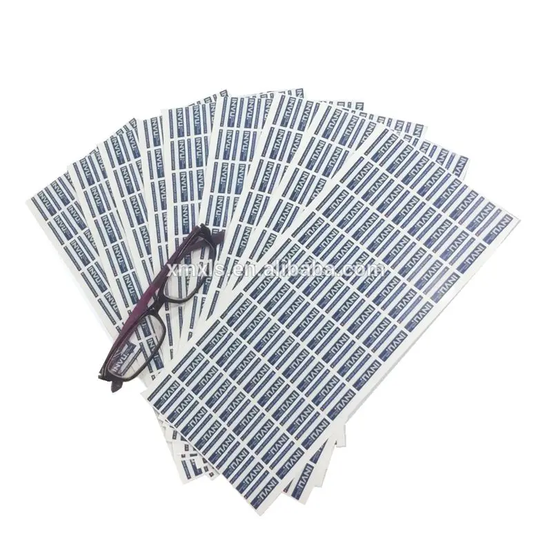 Пользовательская наклейка на объектив съемная солнцезащитные очки