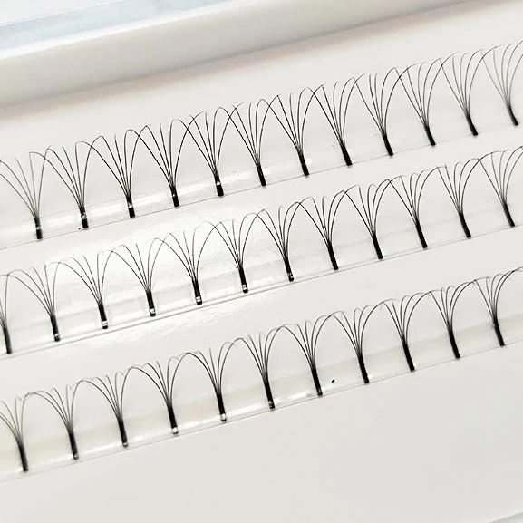 Длинный корневой стержень 2D, 3D, 4D, 5D, 6D, ручная работа, готовые ресницы для наращивания, ресницы ручной работы, объемные ресницы