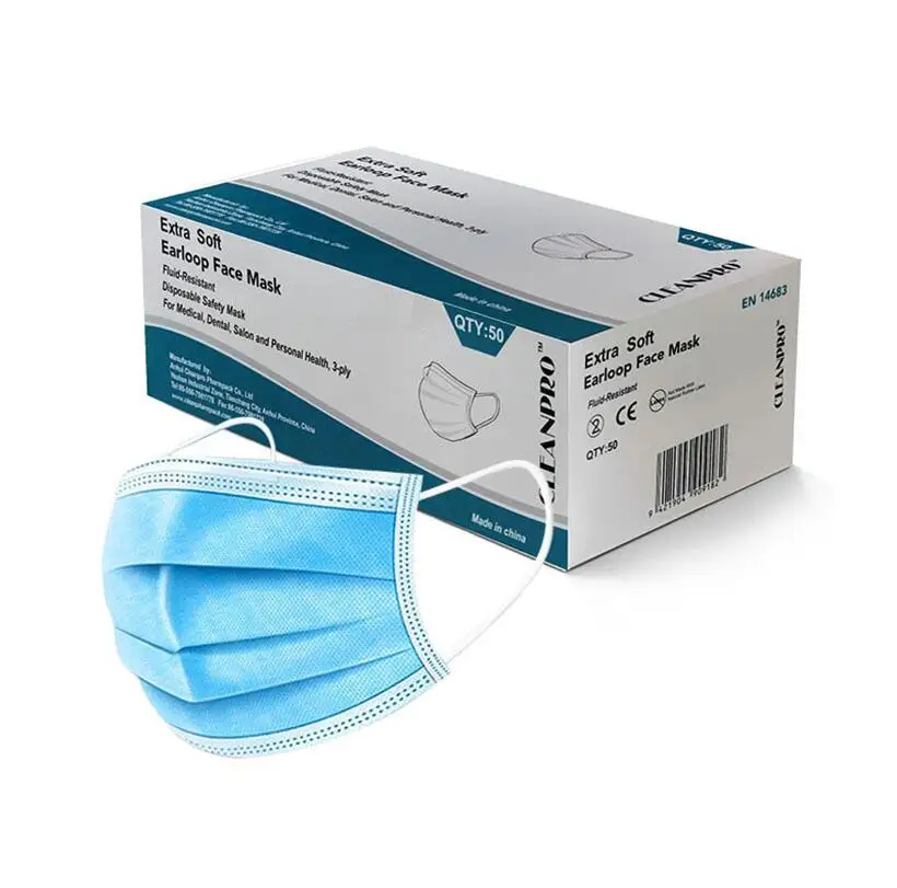 3-слойная хирургическая маска, не стерилизующая