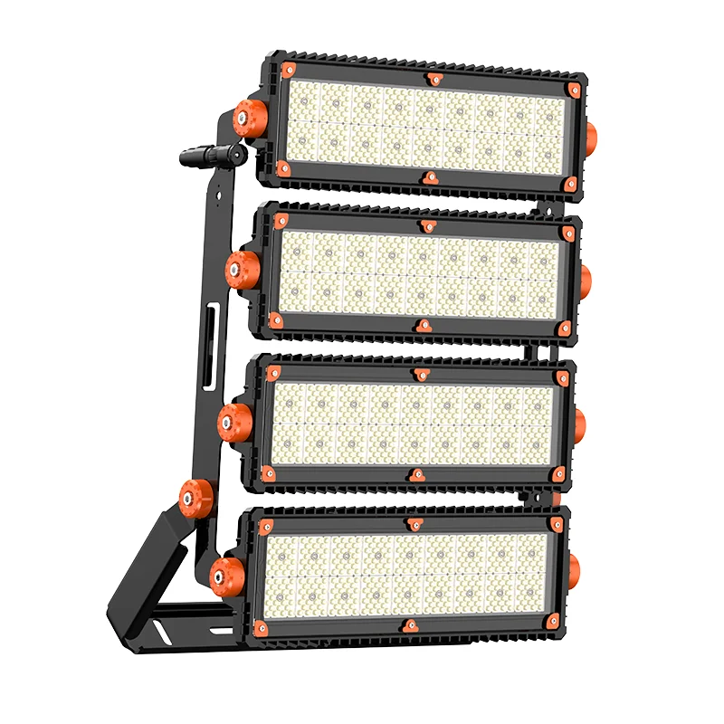 High Lumen Waterproof IP67 LED Flood Light 300W to 1200W Aluminum Body Outdoor Tunnel High Mast Sports Stadium Floodlight IP65