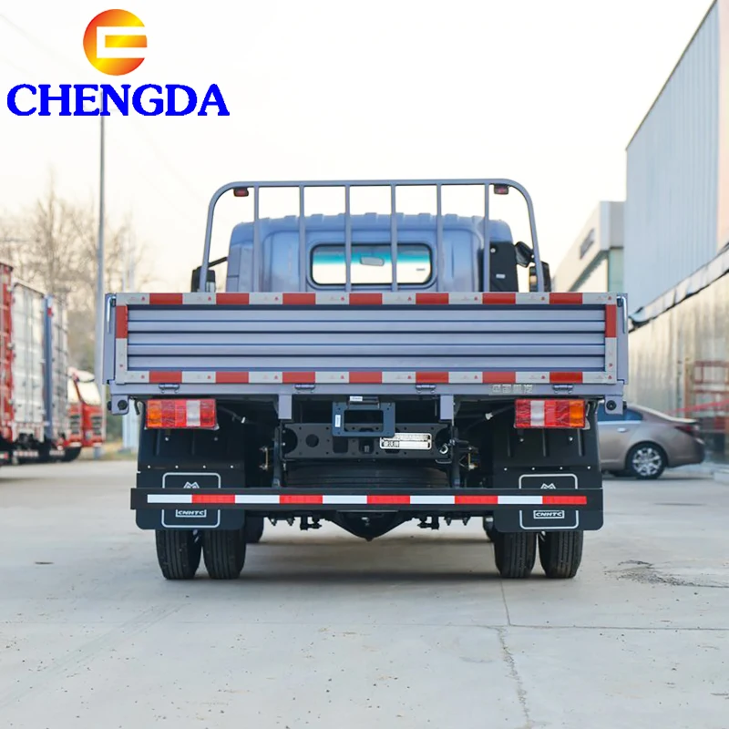 New Cheap Price Howo Diesel 4X2  Large Power 2 Seats Mini 6 Tires Light Cargo Truck