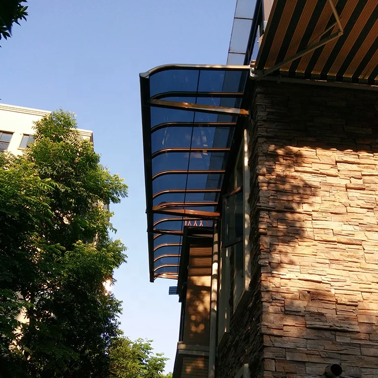 Metal rv freestanding awning commercial garage aluminum alloy awnings sun shade canopy