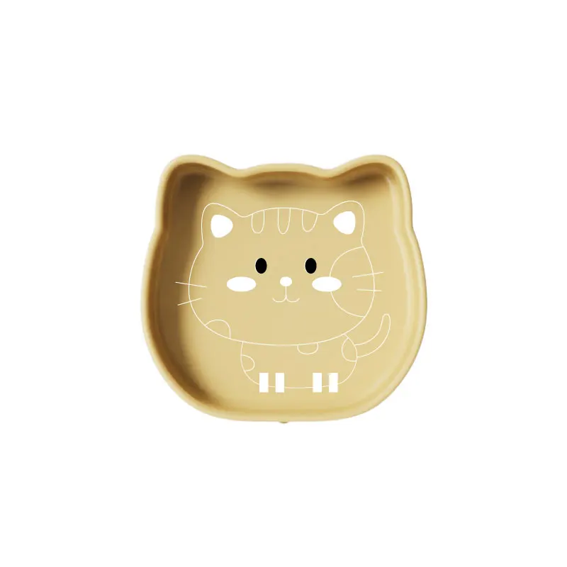 Kids Dining Feeding Combinations Set Bibs Plates Bowls Spoons Baby Stuff Silicone Baby Products