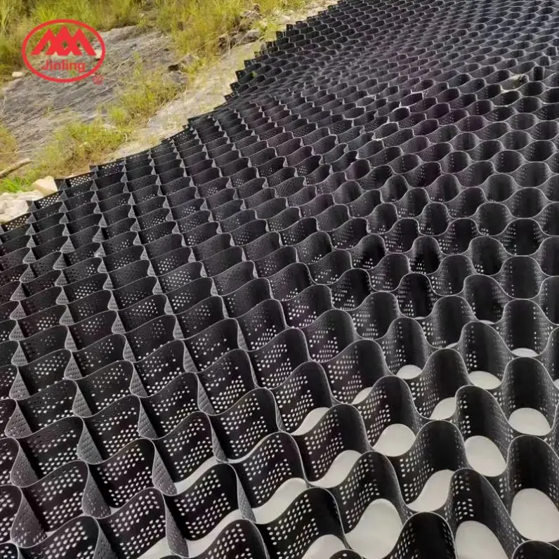 Hot Sale High Intensity Hdpe Geocell (Smooth And Textured Perforated No Perforated)