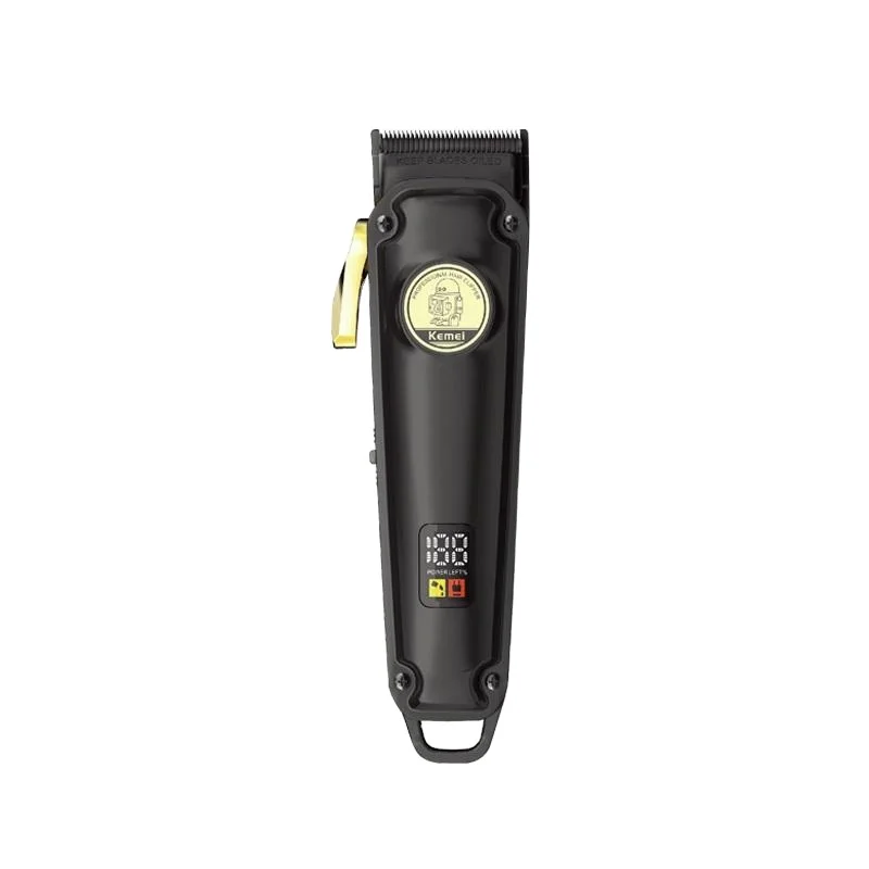 KEMEI new barber shaving pusher hair salon special electric push clippers digital display barber children barber clippers