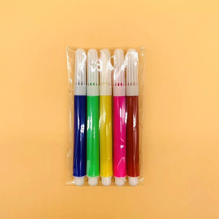 12 Colors felt Tips Marker Pen Set  Art Markers Watercolor Pens for Kids