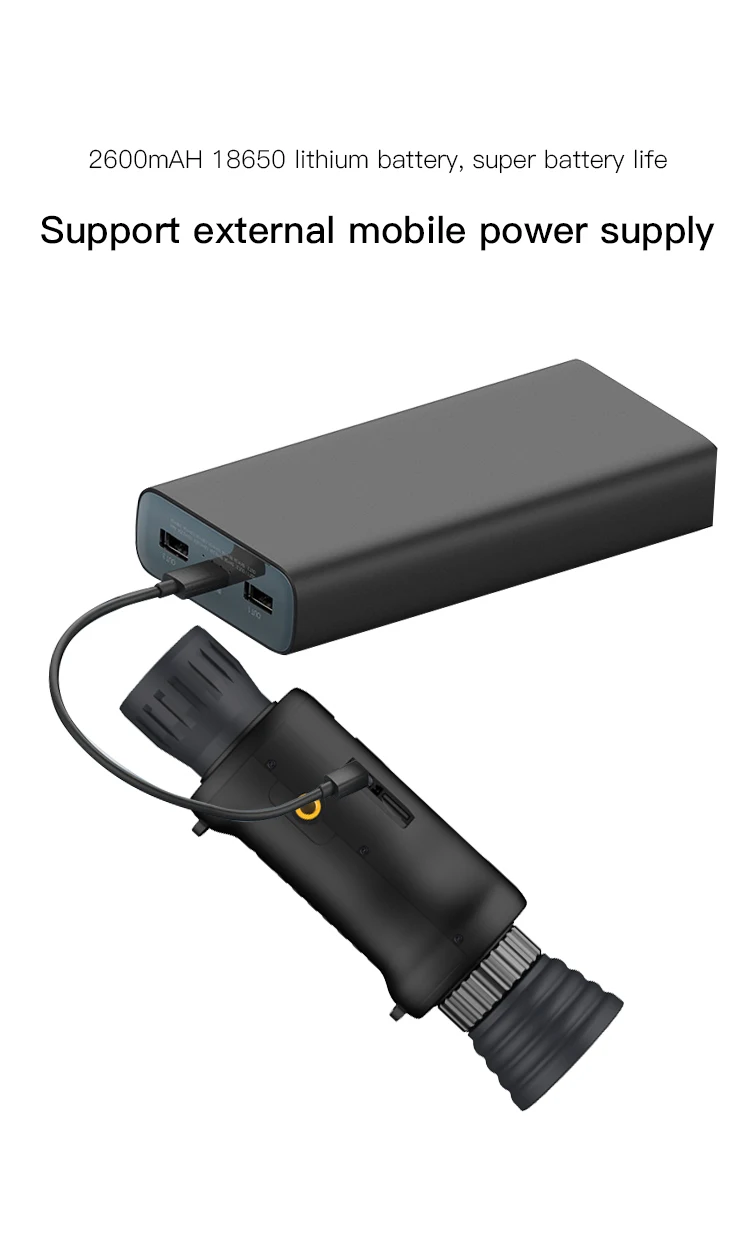 monocular  night vision spy gear for adults one hand full hight with camera IP54 waterproof