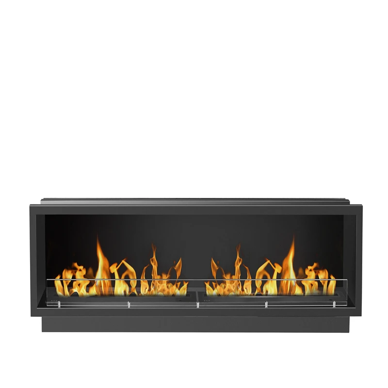 72 inch  intelligent chimeneas firebox outdoor bio ethanol wall fireplace electric fire