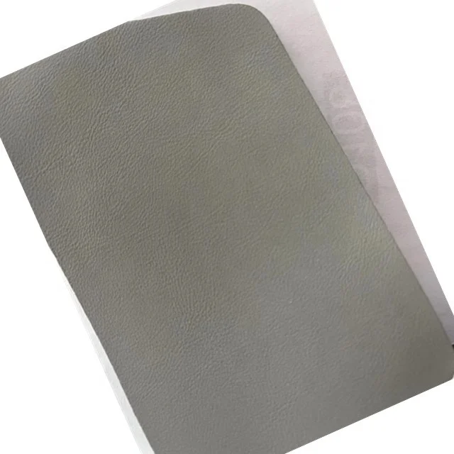 Gray/Grey Color Faux Nappa Leather For Car Interior Accessories Decoration Repairing