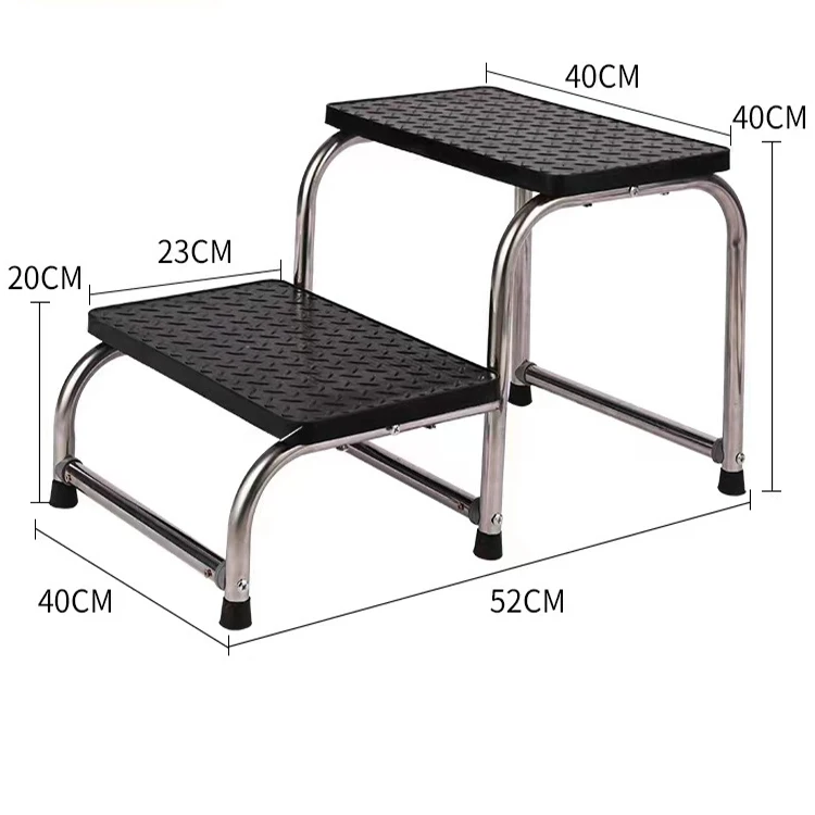 Hospital Furniture Medical Use Patient Step Foot Step Stool for Sale