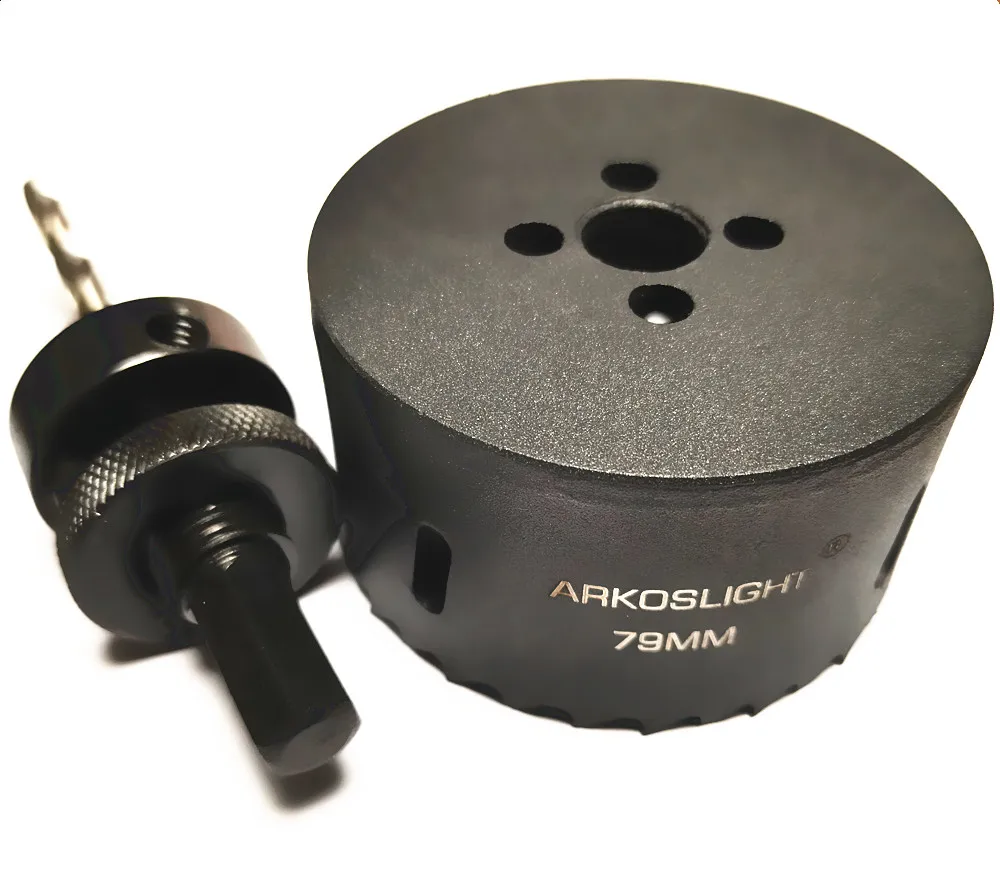 Hi performance HSS M42/M51 bi-metal metal plastic wood hole drill hole saw with central arbor