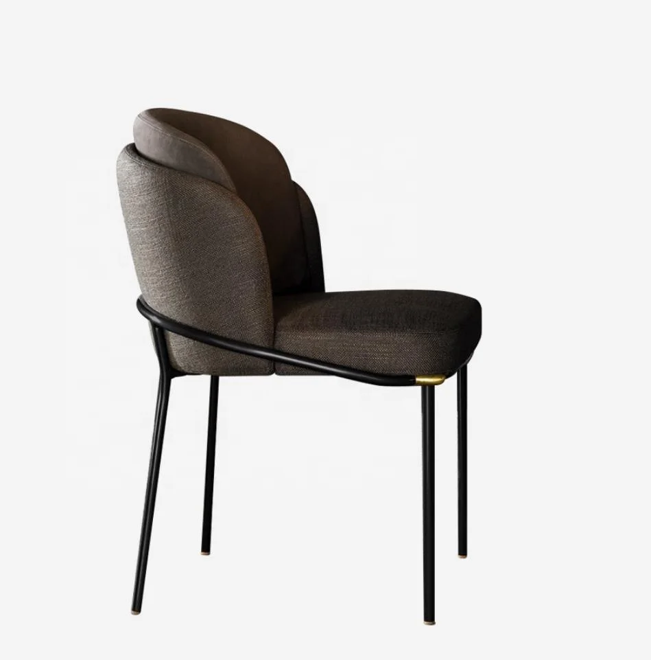 
2020 American popular design luxury hotel furniture fabric leather chair 