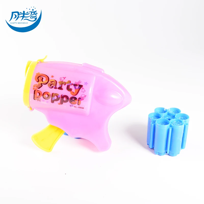 Party Popper gun  party popper New Holi Powder Color Run Holi Pigmentgulal Powder Shooter Smoke Confetti For Celebration Sport