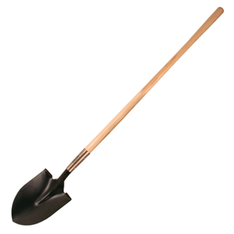 popular selling heavy duty true tempered wooden handle shovels spades for farming tools