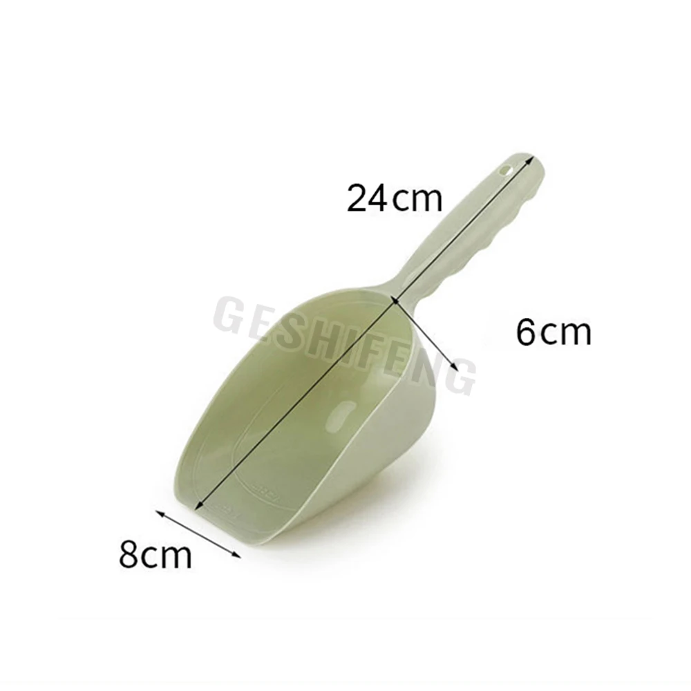 Pet accessories plastic measuring scoops for pig sheep goat horse cattle animal pets