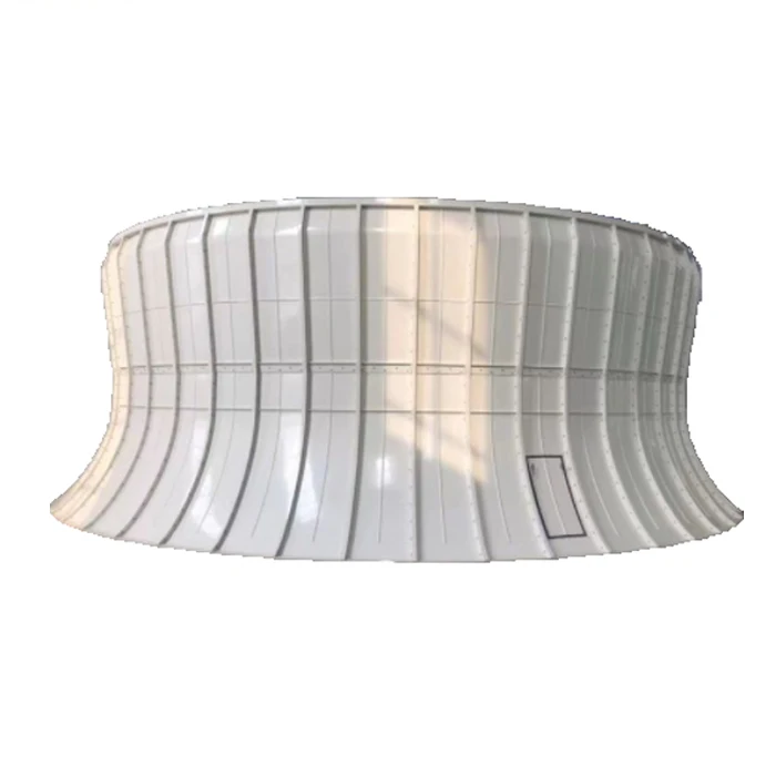 Large Industrial SMC Square Cooling Tower SMC FRP Fan Stack Duct Supply