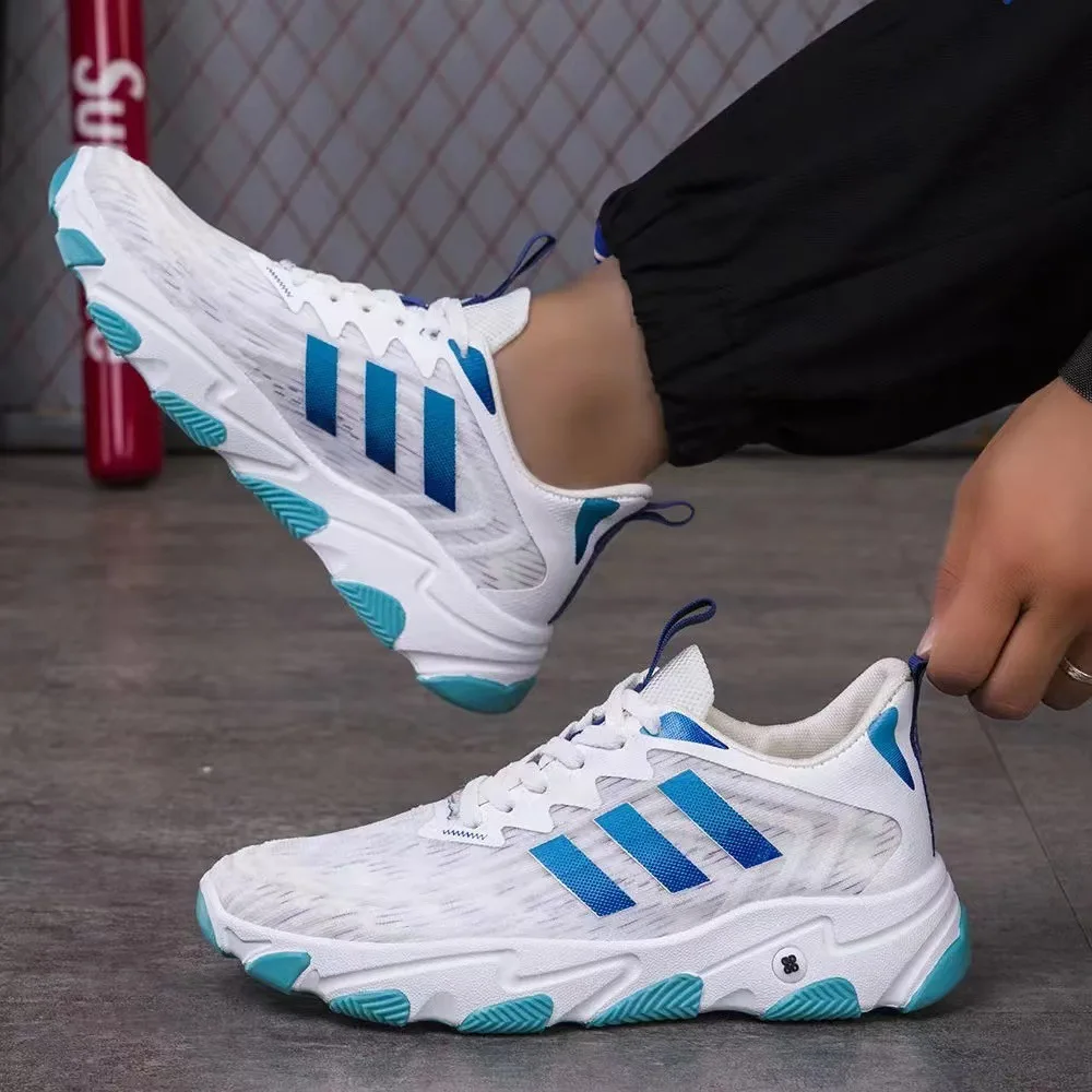 factory wholesale vietnam fly weaving jogging custom walking style shoes casual sneakers for men