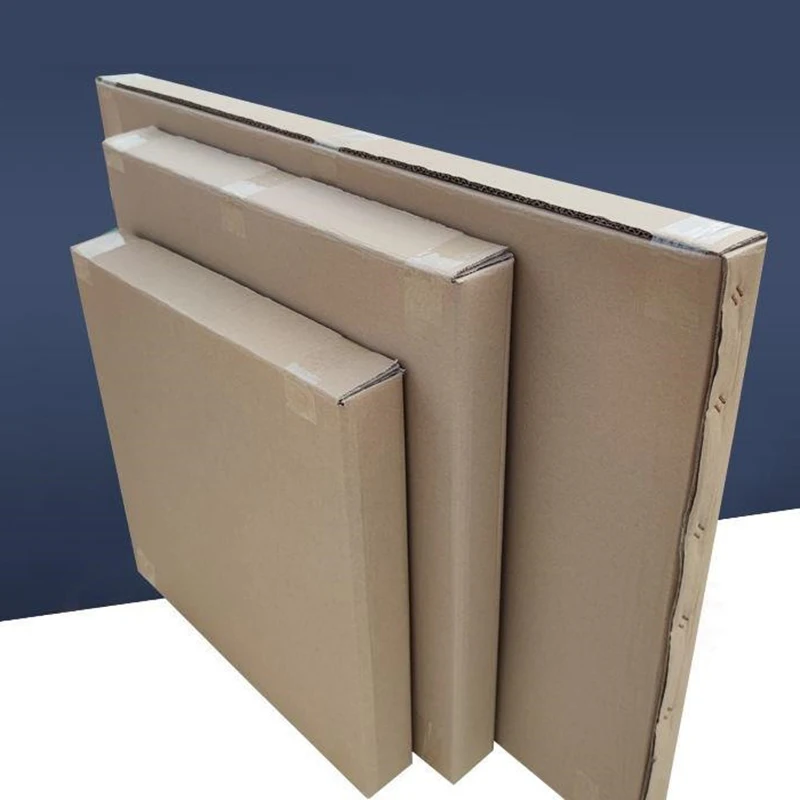 Oil painting paper box picture frame packaging paper box express delivery flat packaging shipping carton