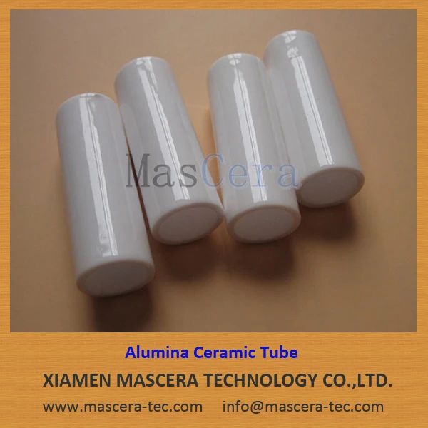 Surface Glazing Alumina Al2O3 Ceramic Tube for Electrical Insulating Application