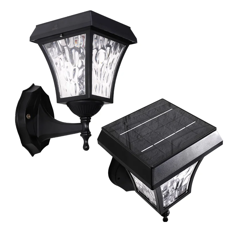 Yunduo Creative Decorative Night Cob Sunlight No Wiring Gate Outside Wall Lamp Solar Garden Light