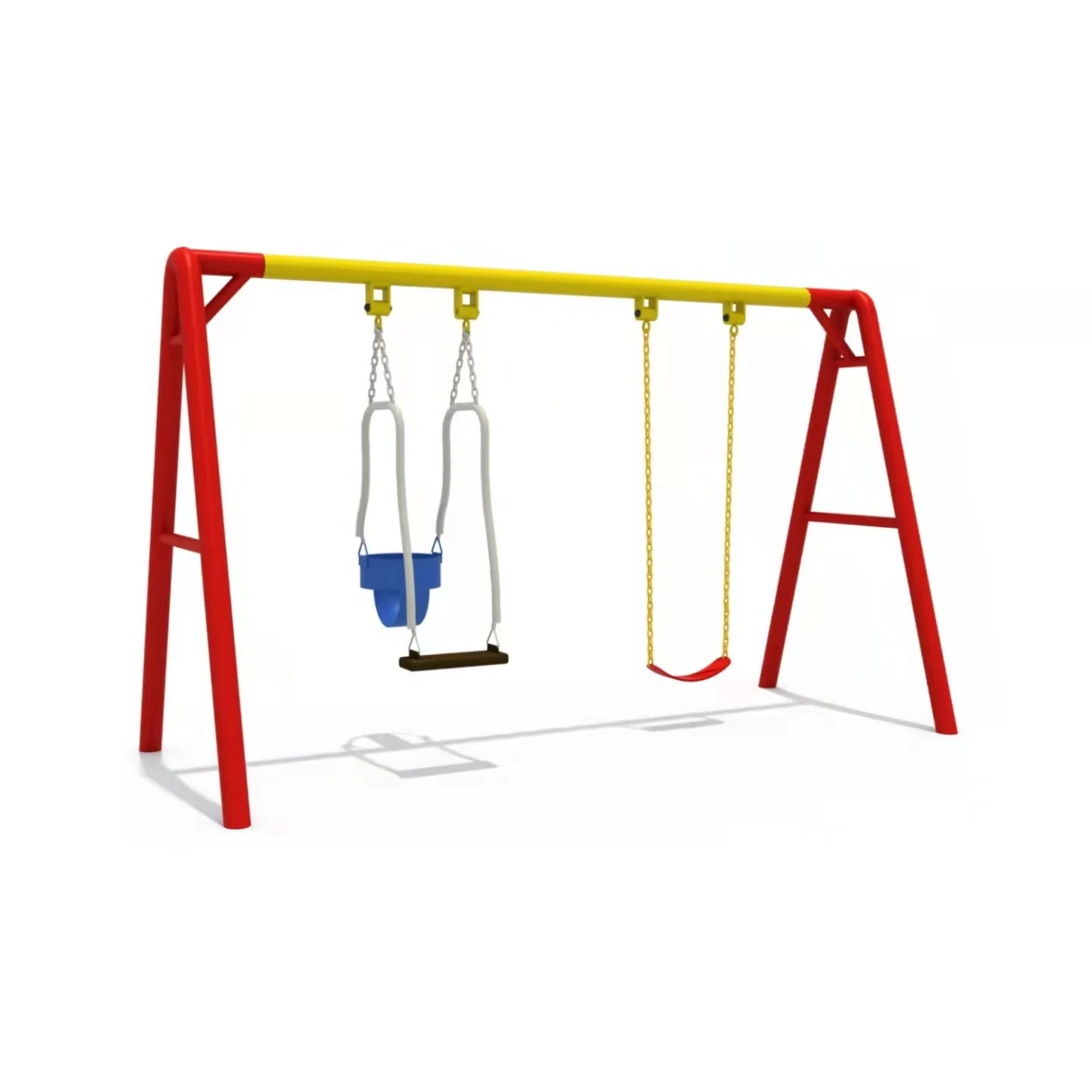 Kids Outdoor Playground New Design Amusement Park Equipment Plastic Playhouse Children Outdoor Playground Toy For Park