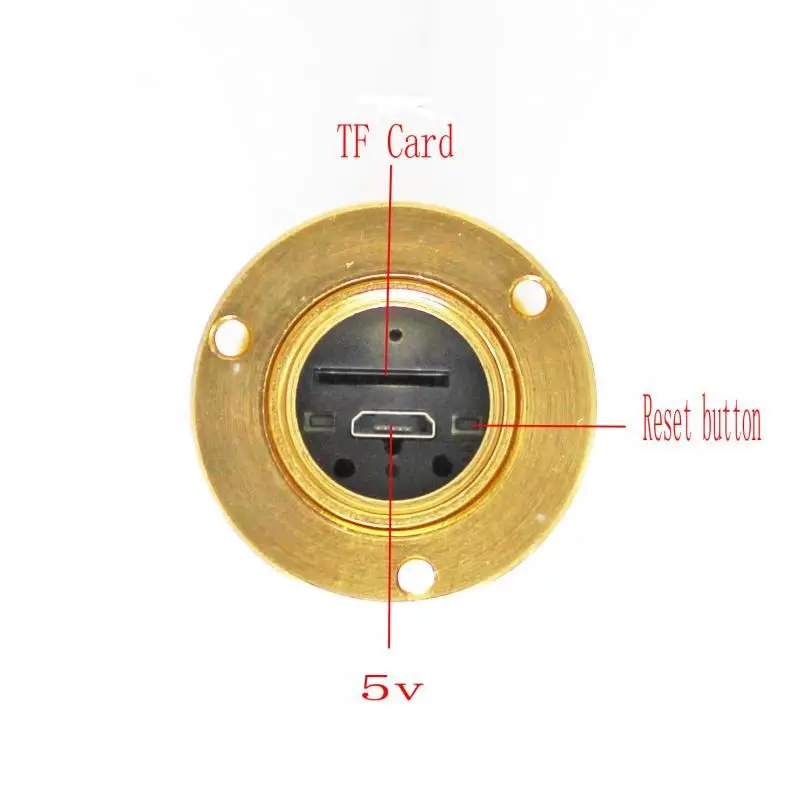 180 Degree P2p Night Vision Home Smart Door Viewer Camera Wifi Motion Detection Fisheye