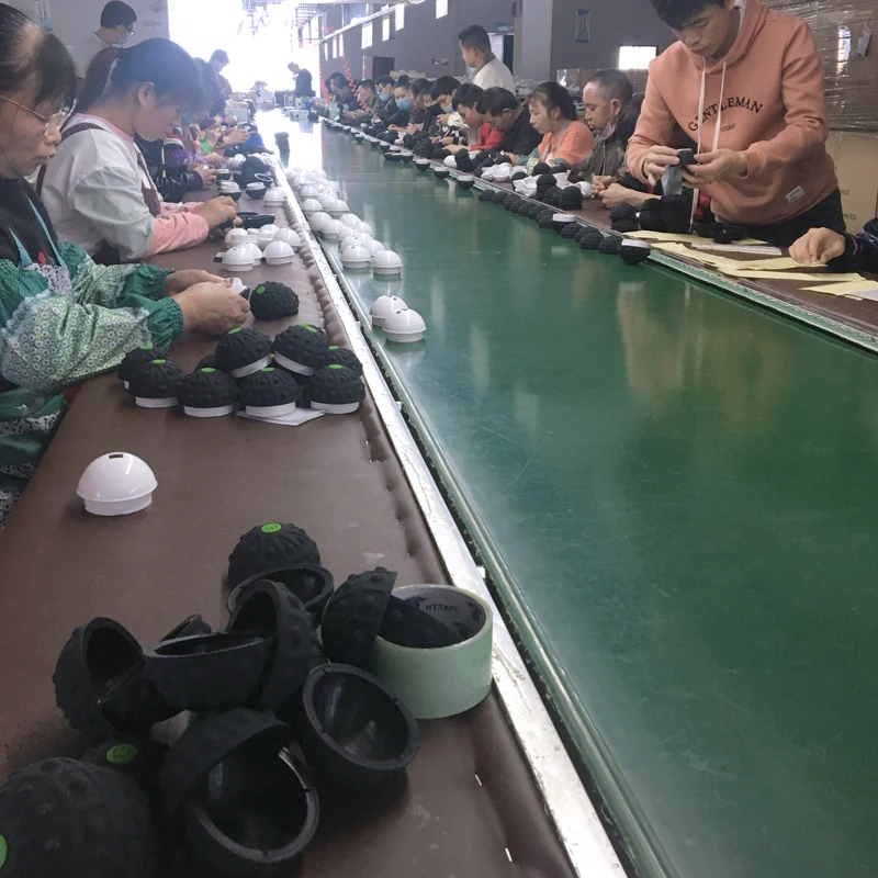Мягкий резиновый ролик для массажа спины и ног на заказ Массажер Xiamen