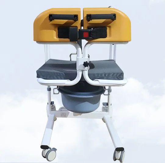 Factory direct selling high-quality Hydraulic lift wheelchair mobile toilet chair