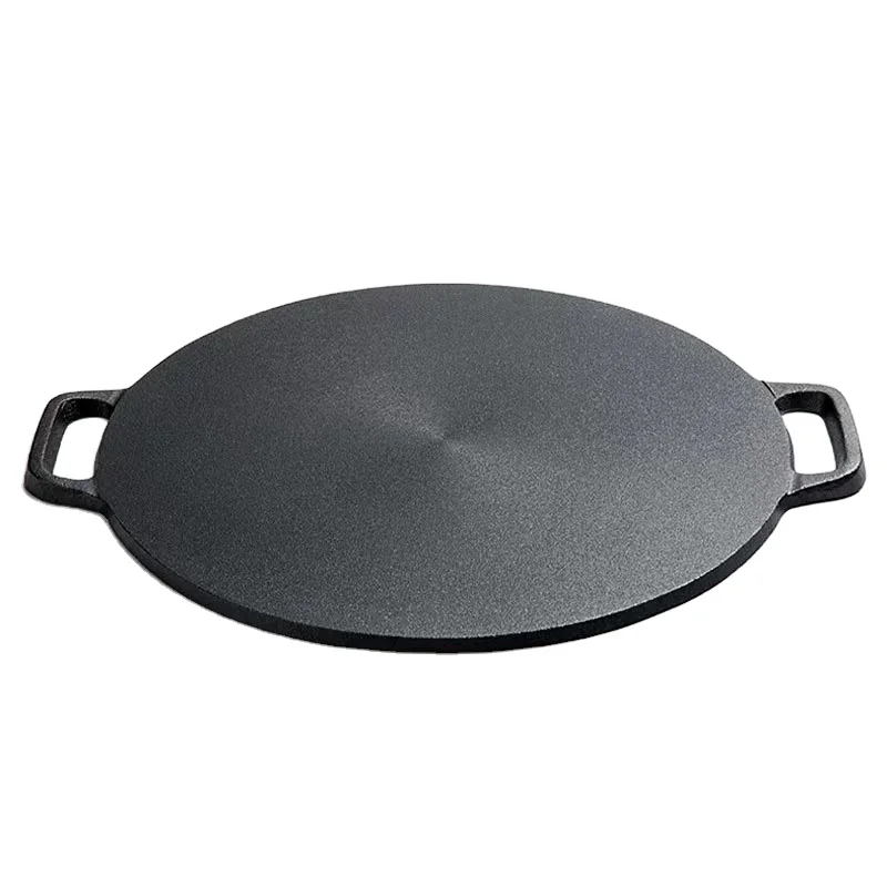 Non stick coating Chinese pancake pan double-sided cast-iron pizza pans