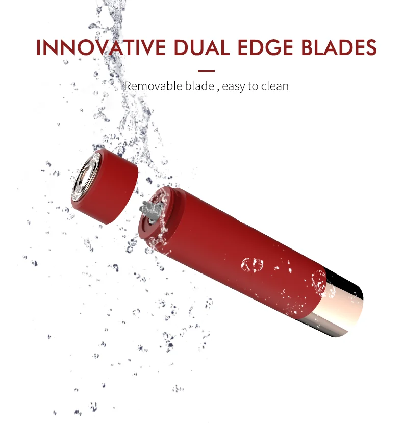 Makeup Painless Epilator Mini Shaver Razors Women Portable Facial Body Hair Remover Shaver Razor Electric Eyebrow Trimmer