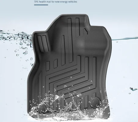Foot Pad 3D TPE Car Interior Accessories Car Floor Mat Rear Cargo Boot Liner Trunk Mat Waterproof For LYNK&CO 03 2023 Geely