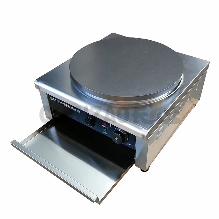 Commercial Restaurant Non Stick Crepe Making Machine Electric Crepe Maker Pancake Making Machine