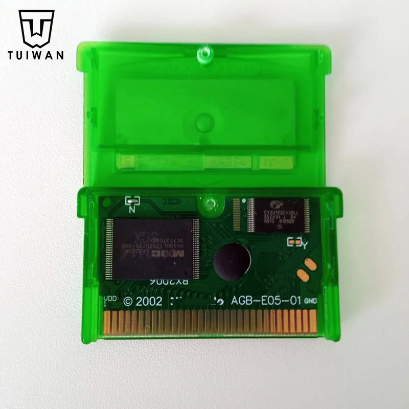Лидер продаж картридж для видеоигр покромон с картриджем GameBoy Advance SP games