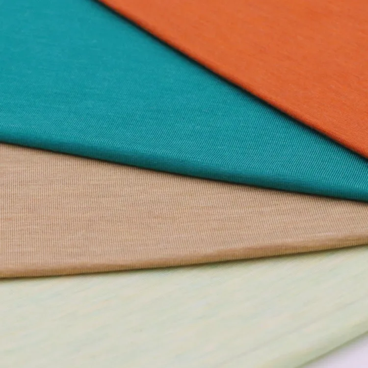 Factory Sustainable Lyocell 92% Lyocell  8% spandex Fiber Fabric  t shirt