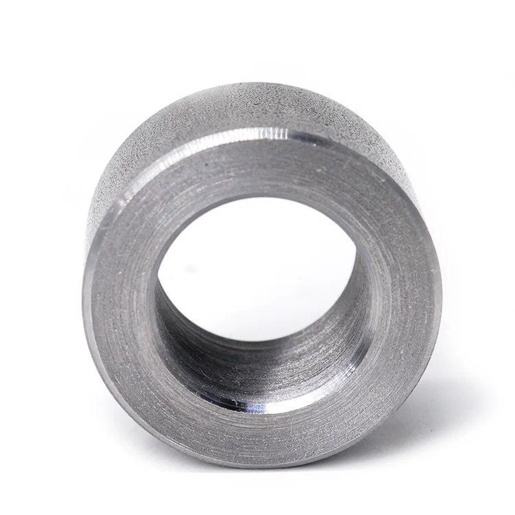 CNC Turning Parts High Precision Carbon Steel Iron Bearing Bushing Shaft Chamfered Hollow Iron Sleeve